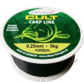 Vlasec CULT Carp Line ierny 1000m - 0,25mm/5kg