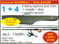 AKCIAKaprrsky prt 3,90m/3,5lb+navijk+silon+pzdro