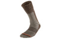 Vysok ponoky Woolly Sock brown hned L 44-47