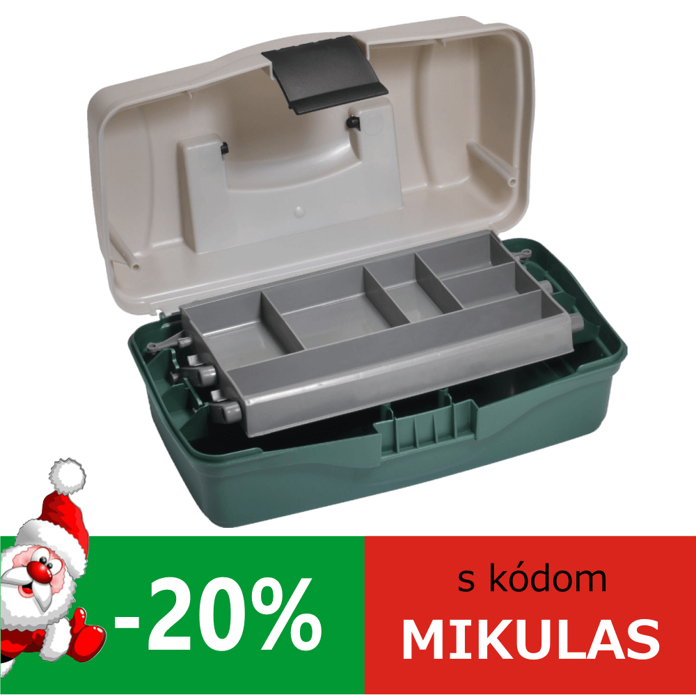 Kufrk rybrsky - jednoposchodov - 34x20x16cm