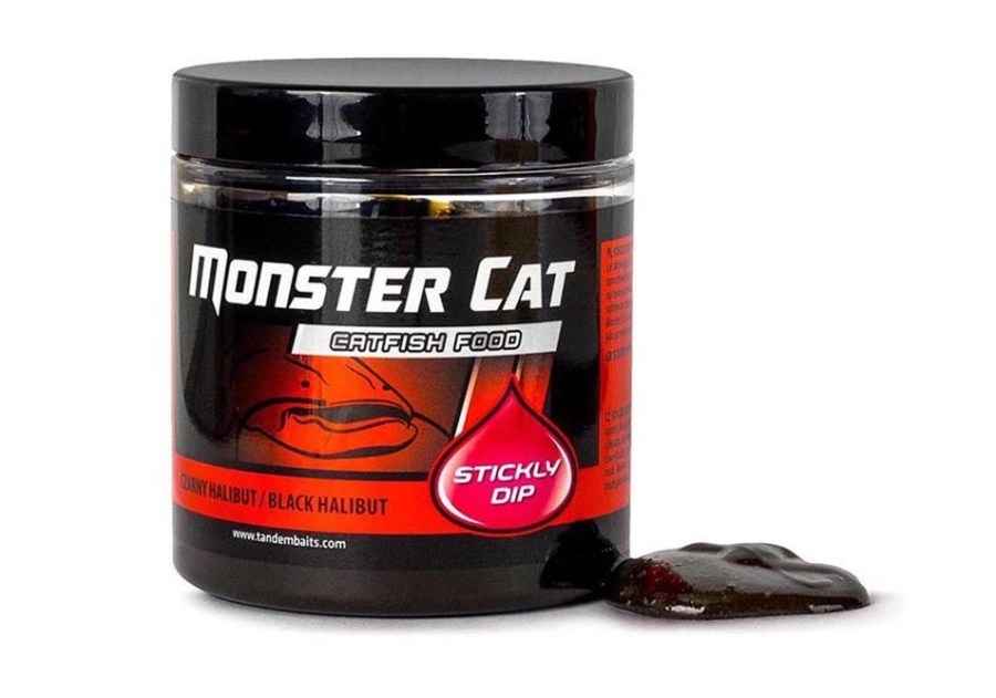Sumcový sticky Dip 150ml, Black Halibut (čierny halibut)