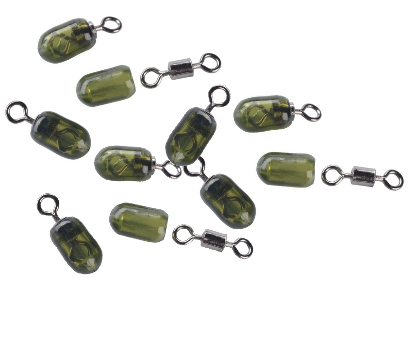 Konektor Method Feeder Quick beads 10ks -zelený