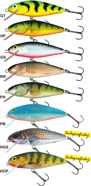 Woblery Rybárske Salmo: PERCH PH8DR, plávajúci