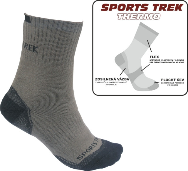 Termo ponožky SPORTSTrek Thermo 41-43