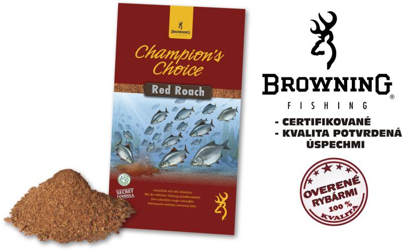 Browning krmivo Champions Choice RED ROACH, 1kg