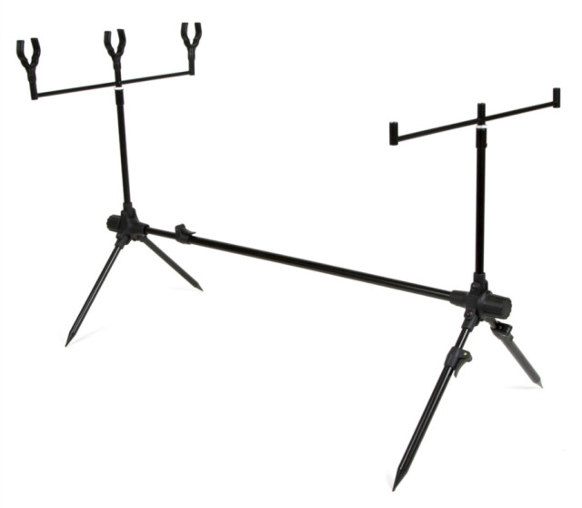 Carp Basic Rodpod stojan, čierny 70 - 125cm