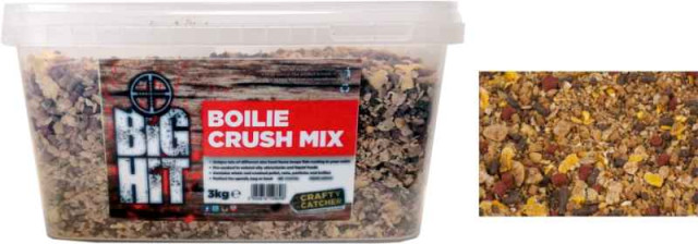 Krmivo Boilie Crush Mix CRAFTY CATCHER 3kg