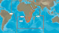 Mapa 3, South - East Africa k Lowrance