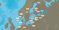 Mapa 12, Kullen to Malmoe and Sjealland k Lowrance
