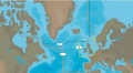 Mapa 2, Greenland and Iceland k Lowrance
