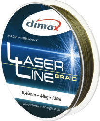 Climax Laser Line Braid nra, olivov - 135m 0,40mm / 44kg