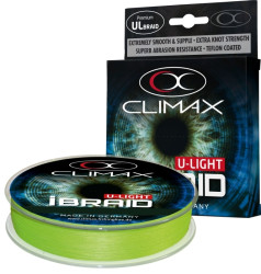 Pletená šnúra Climax iBraid U-Light neon-zelená 135m