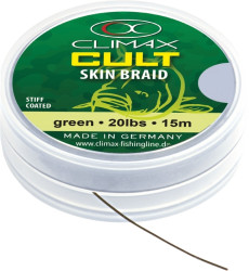 Nadvzcov nra s PVC poahom Skin Braid, Camou Green - 20lbs / 9,1kg