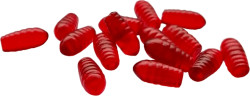 Umelá nástraha kukla 15ks červená 4x9mm