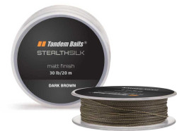 nra na nadvzce Stealth Silk 20m, farba: tmavo hned nosnos 30lb
