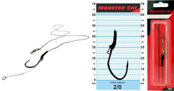 Nvzce na sumce s jednohikom 2/0 - 40kg - 80cm