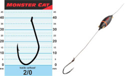 Nadvzec na sumca Single Hook with rattel 100kg/ hk 2/0