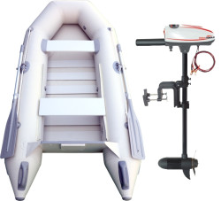 AKCIE-SHELF čln + motor Rhino Cobold