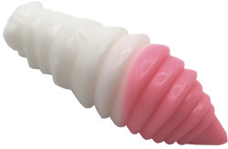 Gumené nástrahy Maya 4cm - 3,3g (7 kusov), kód farby 132 - White/Bubbl