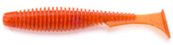 Dipovan nstrahy U-Shad 101mm/8ks Orange Pumpkin/Black