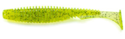 Dipovan nstrahy U-Shad 101mm/8ks Chartreuse/Black