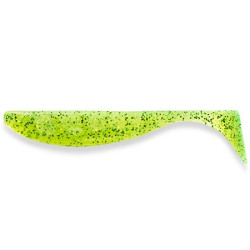 Dipovan umel nstrahy Wizzle Shad 3 - 75mm - 8ks Flo Chartreuse/Gree
