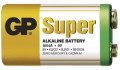 Alkalické batérie GP Super 9V - 1ks
