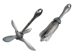 Rybrska kotva skladacia