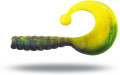 Cesnaková gumová nástraha - twister - 0,4g/ 3,5cm- 1ks