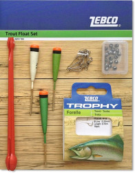 ZEBCO Trout Float Set pstruhov� 28ks