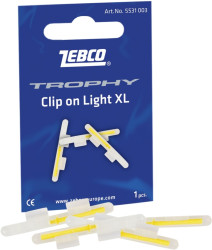 Chemick svetlo s klipom na uchytenie 5cm - 3,7mm