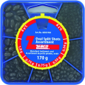 Oloven broky ZEBCO Oval Split Shot Assortment 170g