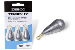 Koncové olovo hruška, 20g - v balení 3ks