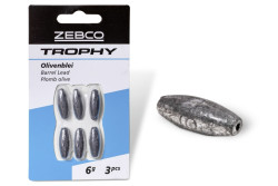 Prieben olovo oliva, 6g - v balen 6ks