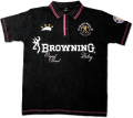 Polo Shirt polokoea s logom Browning ierna