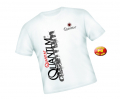 Quantum T - Shirt triko, biele