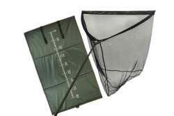 Podložka na ryby 100x60cm a kaprársky podberák 42