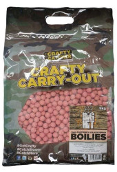 Boilies Big Hit Carry Out 15mm / 5kg - Raspberry & BP / Malina & čiern