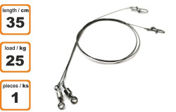 Wolframov lanko 35cm/25kg/2ks