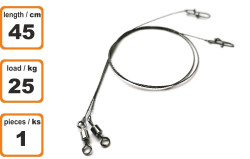 Wolframov lanko 45cm/25kg/2ks