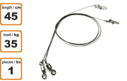 Wolframov lanko 45cm/35kg/2ks