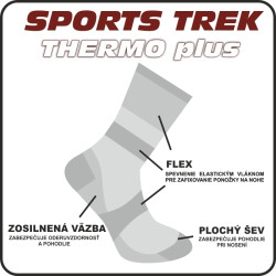 Termo ponoky SPORTSTrek Thermo plus 37-40