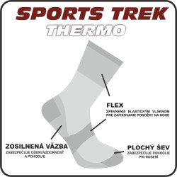 Termo ponoky SPORTSTrek Thermo 43-46