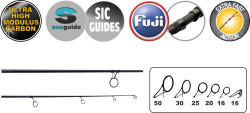 Kaprové prúty Purista XTF Carp 3-6m / 2-75lbs Kaprové prúty Purista XTF Carp 3-6m / 2-75lbs