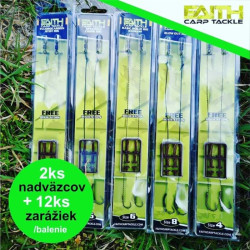 Hotov nadvzec FAITH Power carp rig 20cm - 2ks