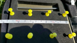 Peračník na nadväzce na boilies s pinmi Peračník na nadväzce na boilies s pinmi