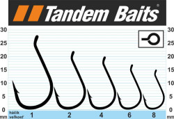 Rybrske hiky kaprov Stiff Rig Hook