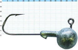 nefarbený jigový háčik na lov prívlačou nefarbený jigový háčik na lov prívlačou