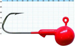 červený jigový háčik červený jigový háčik