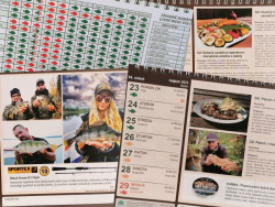 Stolový rybársky kalendár 2021 Stolový rybársky kalendár 2021